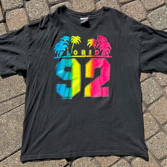Vintage 92 Florida T Shirt Sz XL - Picture 1 of 8